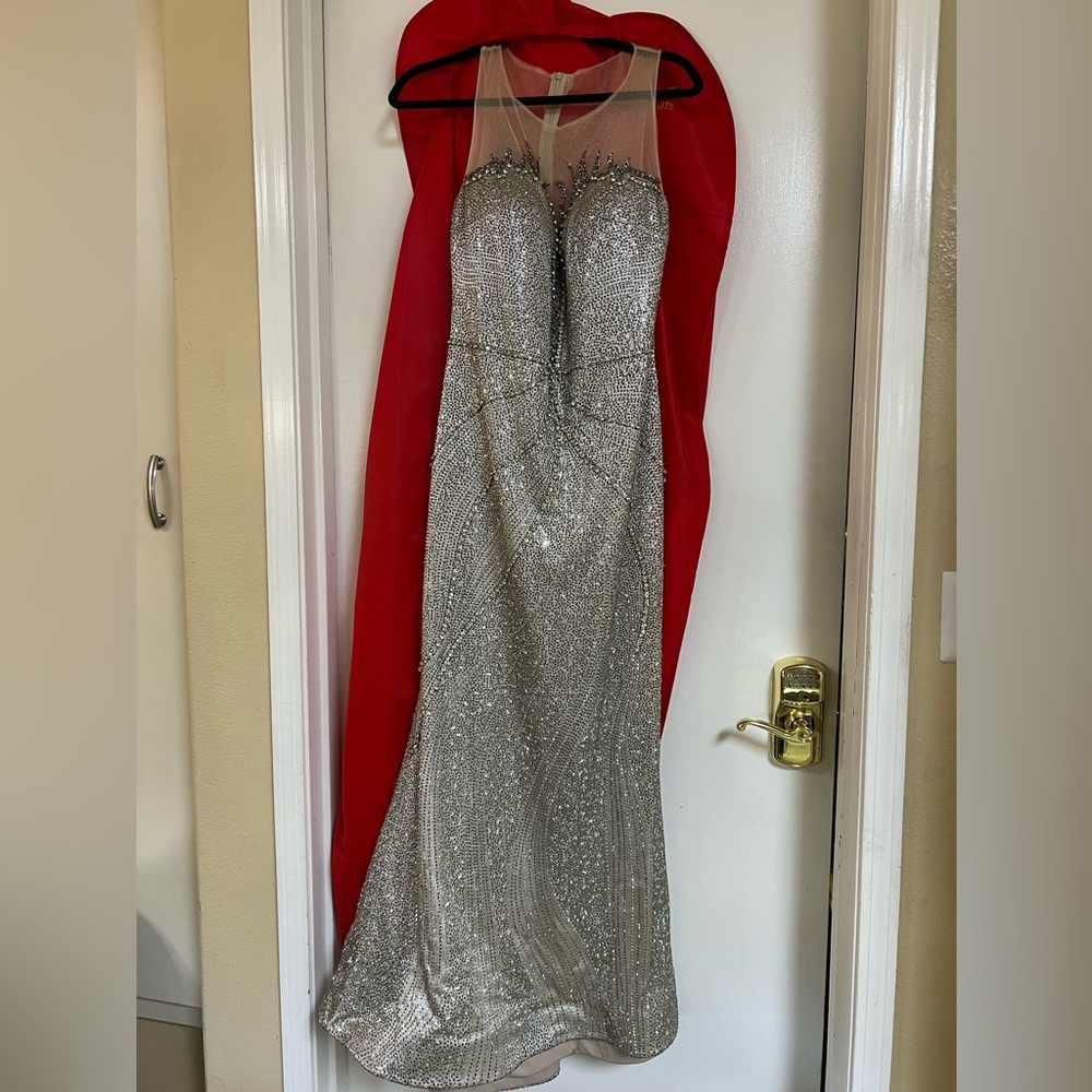 Hermz Formal Dress with stones
